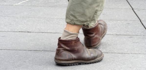 Kostbare Schuhe? Das ist eine Frage von "arm und reich"!